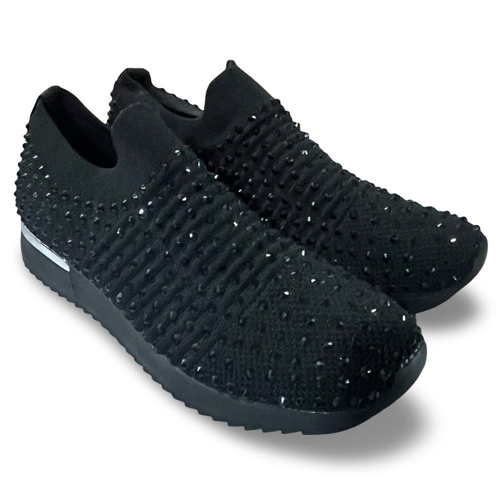 Kenneth Cole Reaction Women's Cameron Jewel Jogger Slip-On Sneaker Size 8.5 - Picture 1 of 7